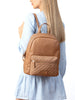 Cavalli Class LIVORNO Camel Medium Fashion Backpack