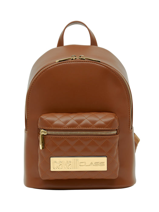 Cavalli Class SALERNO Brown Small Fashion Backpack