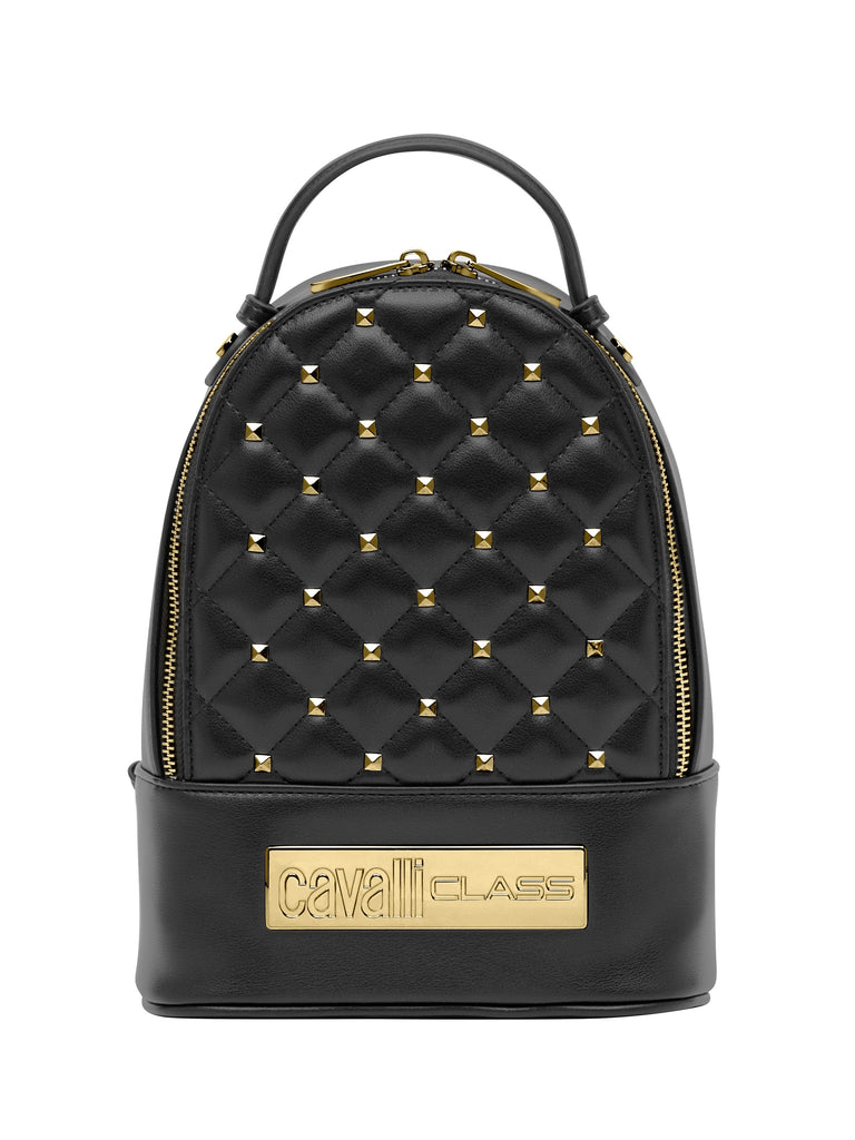 Cavalli Class CAPRERA Black Small Fashion Backpack