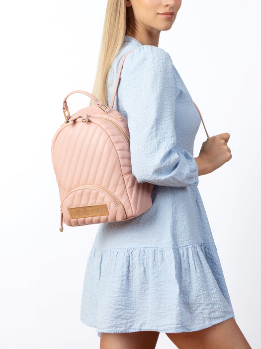 Cavalli Class ISCHIA Pink Small Fashion Backpack