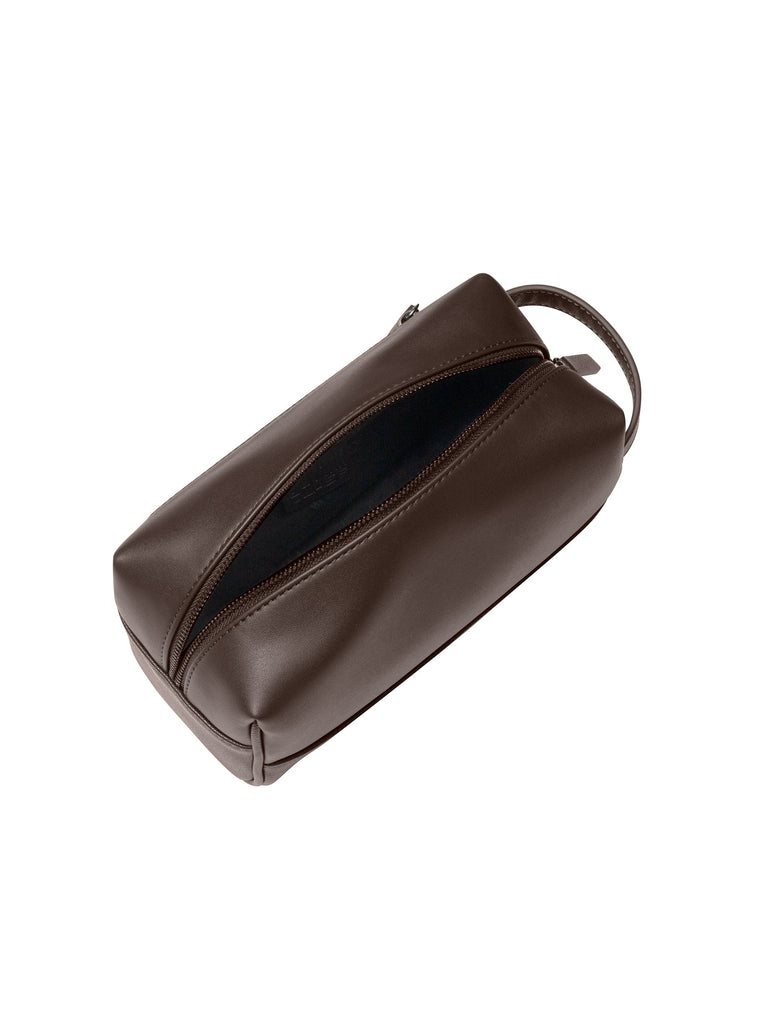 Cavalli Class UDINE Dark Brown Medium Pouch Travel Bag