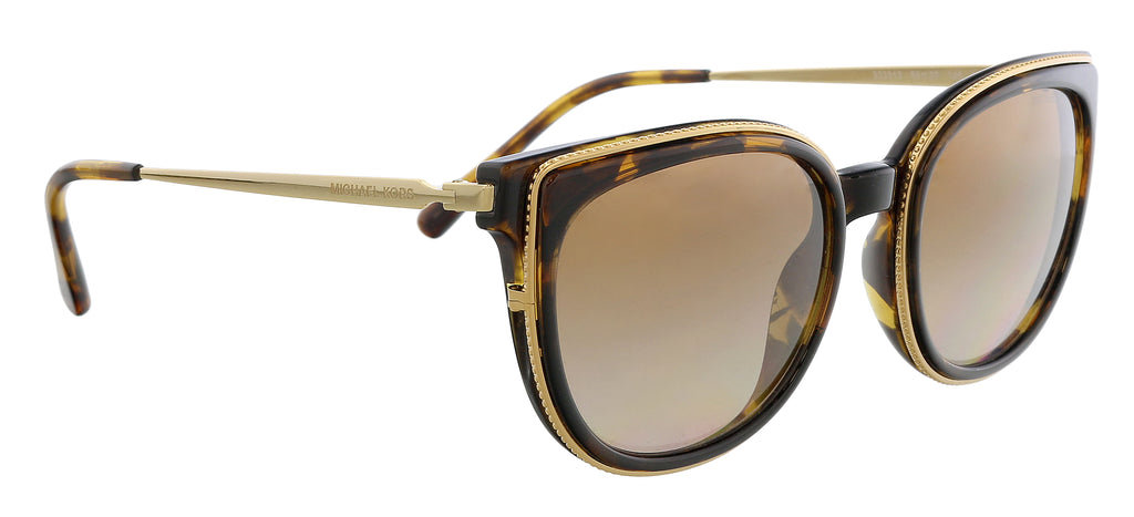 Michael Kors 0MK2089U 33331355 Bal Harbour Cat Eye Full rim Dark Tortoise Sunglasses