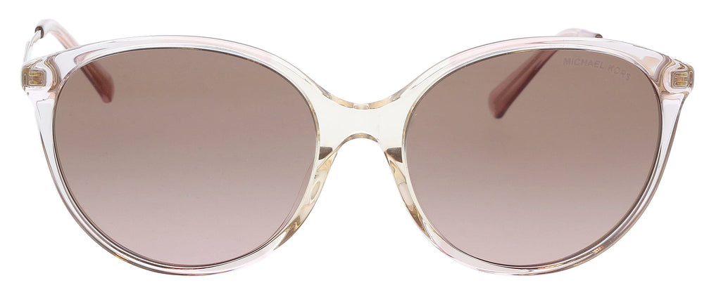 Michael Kors 0MK2168 39059T56 Cruz Cateye Full Rim Clear Pink Sunglasses