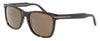 Michael Kors  Square Full Rim Matte Dark Tortoise Sunglasses