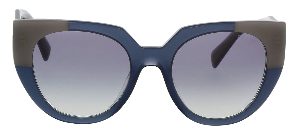 Prada 0PR 14WS 07Q40952 Cat Eye Full rim Opal Astral Sunglasses