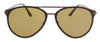 Prada 0PR 51WS GAP01D59 Aviator Full Rim Matte Brown Sunglasses