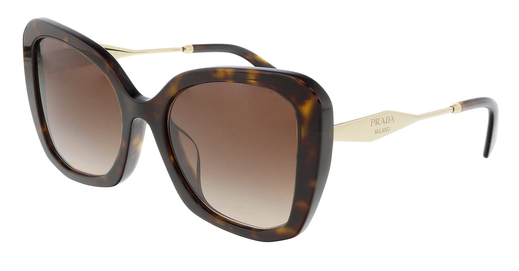 Prada  Butterfly Full Rim Tortoise Sunglasses-Asian Fit