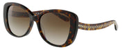 Coach 0HC8322 51203B Full Rim Dark Tortoise Square Sunglasses