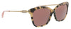 Coach 0HC8305 540369 Full Rim Pink Tortoise Square Sunglasses