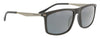 Emporio Armani 0EA4171U 54376G Full Rim Matte Grey Rectangular Sunglasses