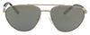 Emporio Armani 0EA2125 30456G Full Rim Silver Aviator Sunglasses