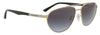 Emporio Armani 0EA2125 30028G Full Rim Light Gold Aviator Sunglasses