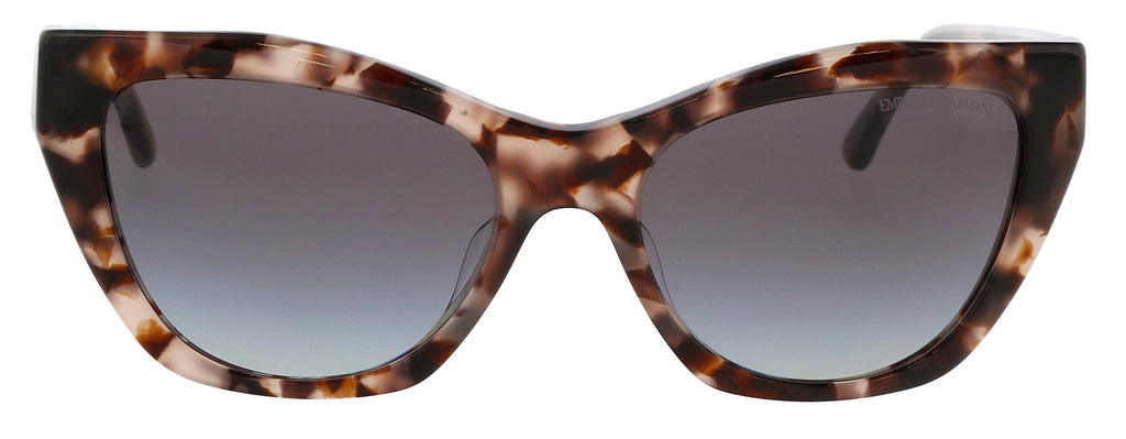 Emporio Armani 0EA4176F 54108G Full Rim Grey Tortoise Cateye Sunglasses