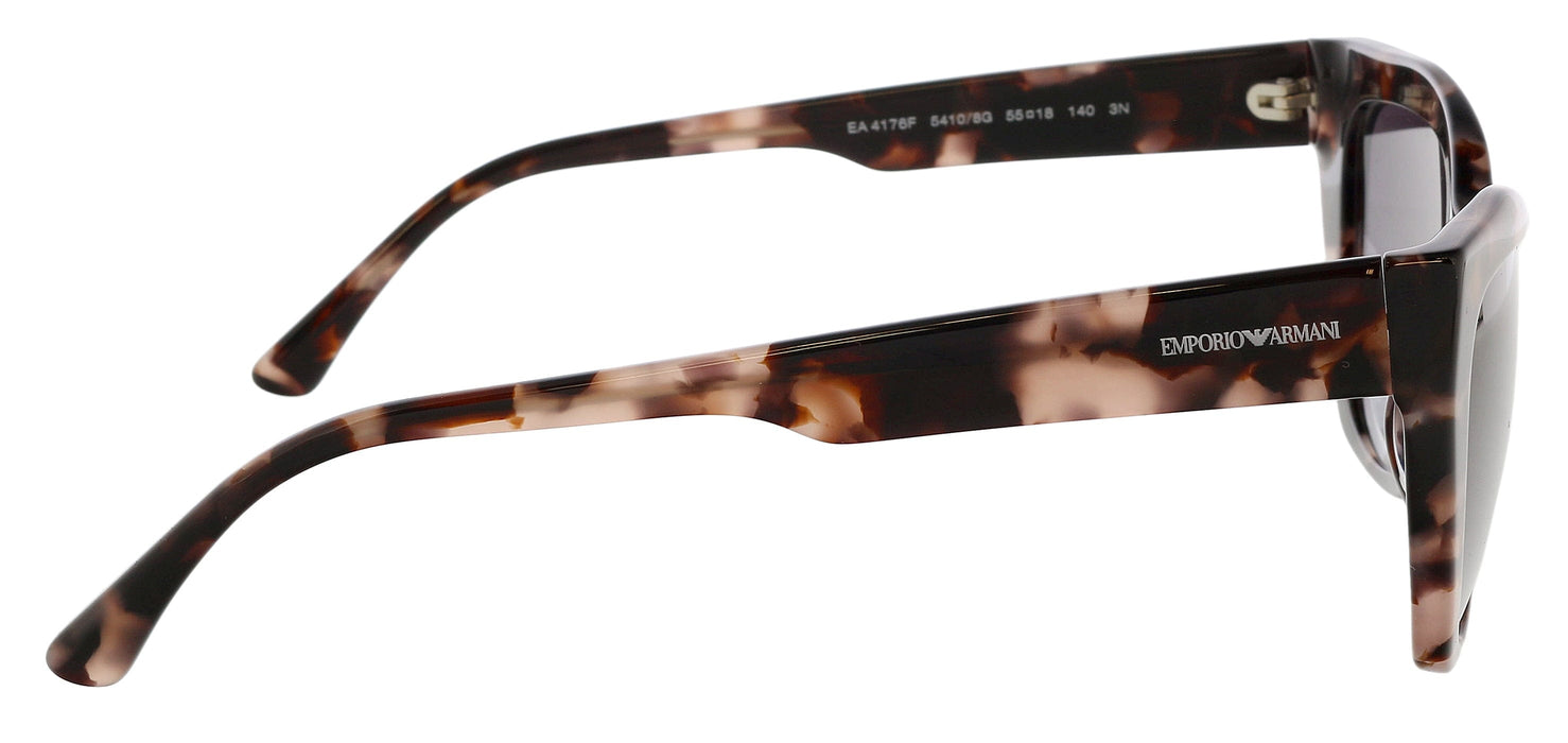 Emporio Armani 0EA4176F 54108G Full Rim Grey Tortoise Cateye Sunglasses