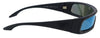 Emporio Armani 0EA4190U 506555 Full Rim Navy Blue Shield Sunglasses