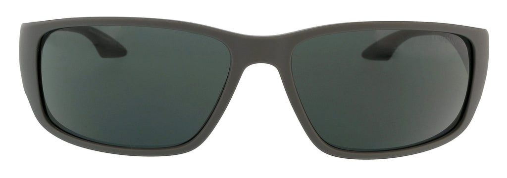 Emporio Armani 0EA4191U 514187 Full Rim Grey Rectangular Sunglasses