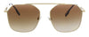 Burberry 0BE3124 110913 Full Rim Gold Aviator Sunglasses
