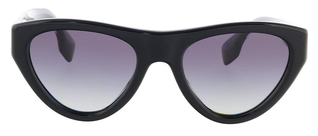 Burberry 0BE4285 37588G Full Rim Black Cateye Sunglasses