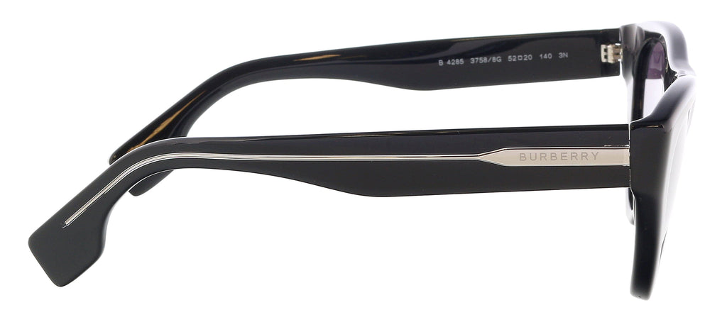 Burberry 0BE4285 37588G Full Rim Black Cateye Sunglasses