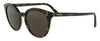 Prada  Full Rim Havana  Round Sunglasses