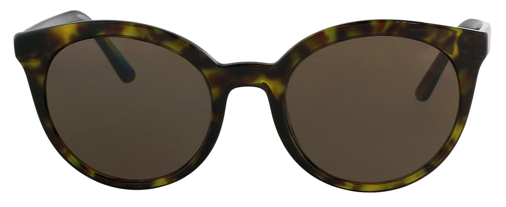 Prada 0PR 02XS 2AU8C153 Heritage Full Rim Havana  Round Sunglasses