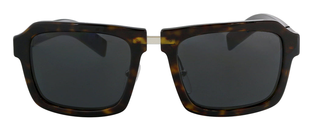 Prada 0PR 09XS 2AU5S053 Full Rim Tortoise Square Sunglasses