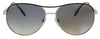 Burberry 0BE3122 1005T359 Full Rim Silver Aviator Sunglasses
