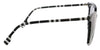Burberry 0BE4308 40048G56 Clare Full Rim Check White/Black Cateye Sunglasses