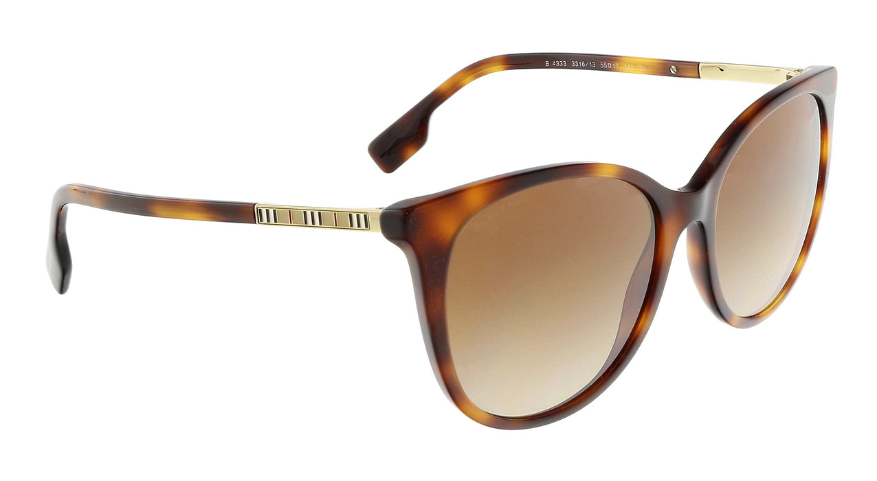 Burberry 0BE4333 331613 Alice Light Havana Sunglasses