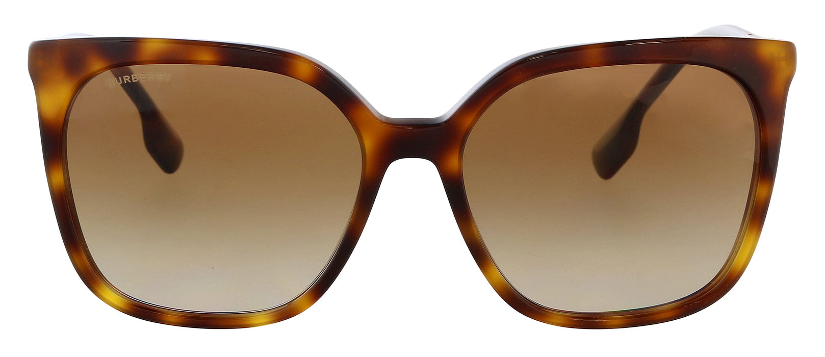 Burberry 0BE4347 33161356 Full Rim Havana Square Sunglasses