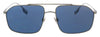 Burberry 0BE3130 10038059 Webb Full Rim Gunmetal Aviator Sunglasses