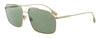 Burberry  Full Rim Light Gold Aviator Sunglasses