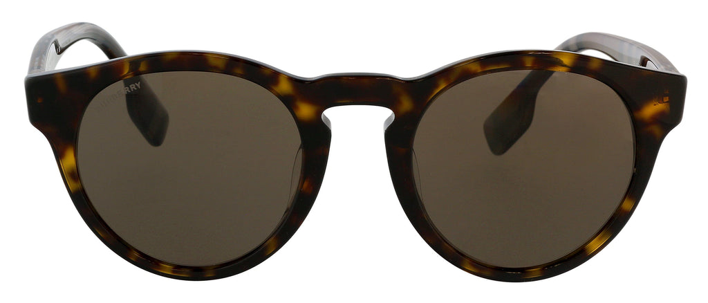 Burberry 0BE4359F 39917351 Reid Full Rim Dark Havana  Round Sunglasses