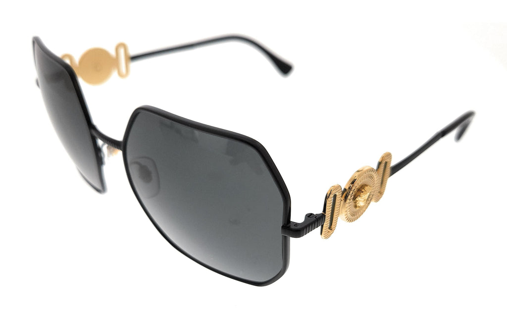 Versace  Black Square Sunglasses