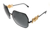 Versace  Black Square Sunglasses