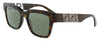 Versace  Full Rim Havana  Square Sunglasses