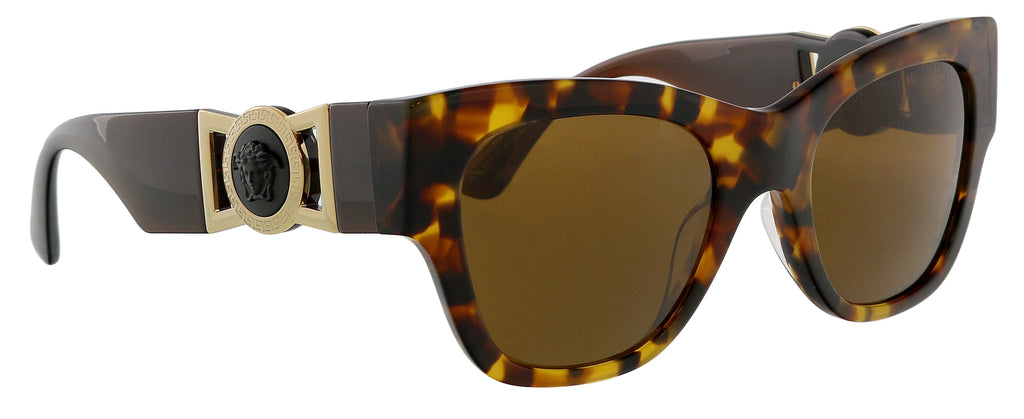 Versace 0VE4415U 51196352 Full Rim Havana  Cateye Sunglasses