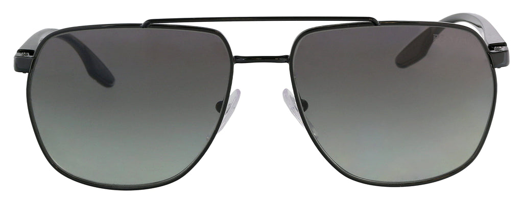 Prada Linea Rossa 0PS 55VS 1AB3M159 Full Rim Black Square Sunglasses