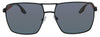 Prada Linea Rossa 0PS 50WS DG002G59 Full Rim Black Aviator Sunglasses