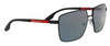 Prada Linea Rossa 0PS 50WS DG002G59 Full Rim Black Aviator Sunglasses