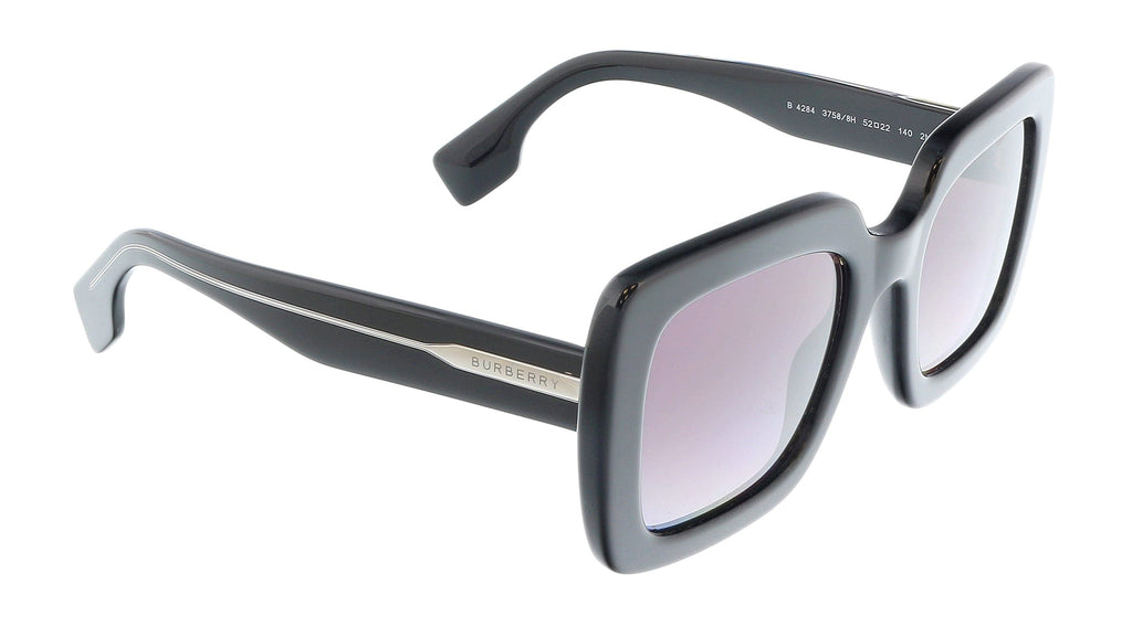 Burberry 0BE4284 37588H Black Square Full Rim Sunglasses