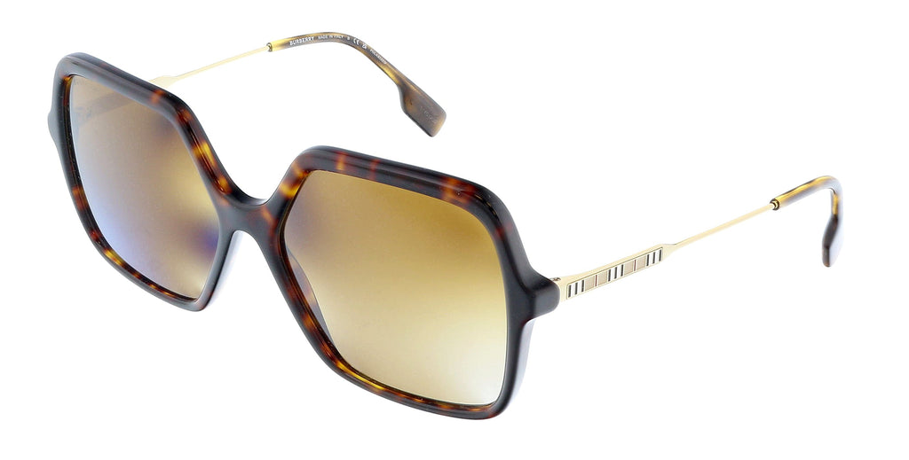 Burberry  3002T5 Dark Havana Square Full Rim Sunglasses