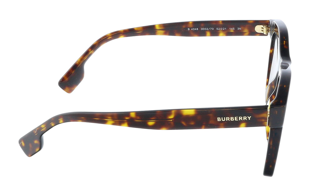 Burberry 0BE4348 300273Cooper Dark Havana Square Full Rim Sunglasses