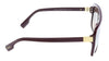 Burberry 0BE4362 3979G9 Joan Bordeaux Aviator Full Rim Sunglasses