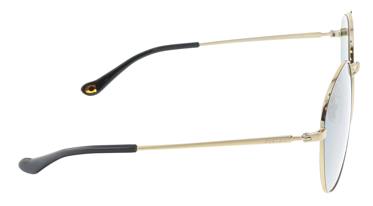 Coach 0HC7134 934681 Black Round Full Rim Sunglasses