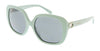 Coach  569287 Pastel Green Square  Full Rim Sunglasses