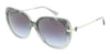 Coach  56518G Grey Tortoise Gradient Square  Full Rim Sunglasses