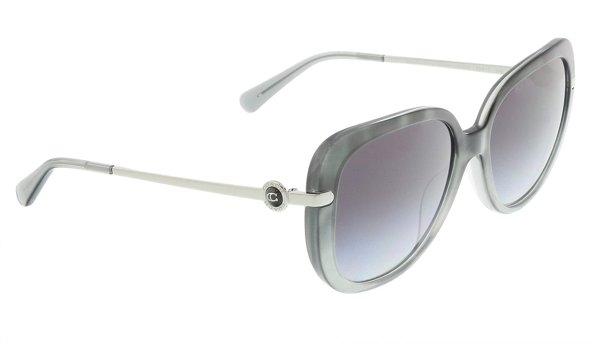 Coach 0HC8320 565294 Peach Tortoise Gradient Square  Full Rim Sunglasses