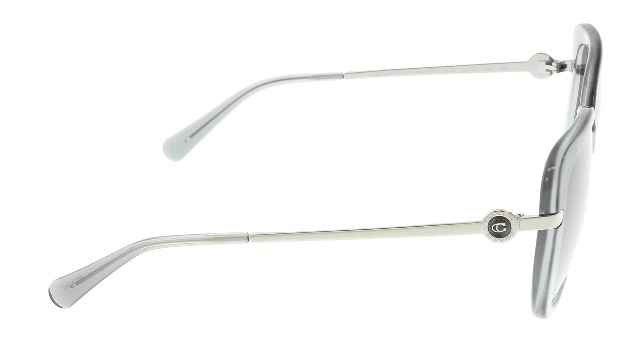 Coach 0HC8320 565294 Peach Tortoise Gradient Square  Full Rim Sunglasses