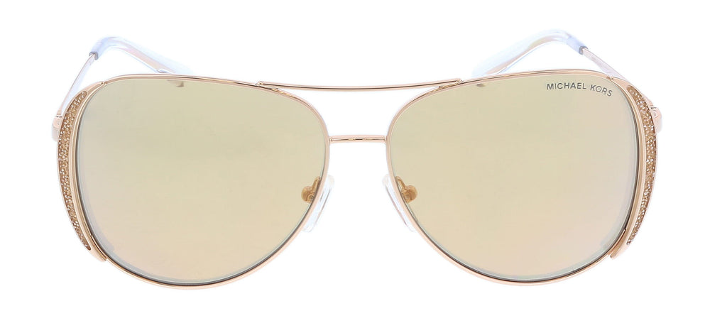 Michael Kors 0MK1082  Chelsea Glam  Aviator Full Rim Sunglasses